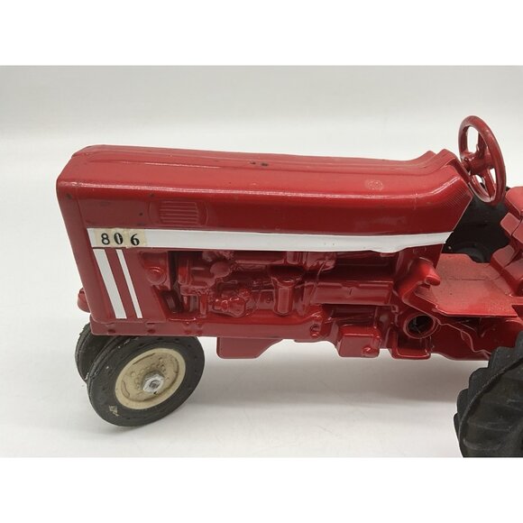 Ertl McCormick IH Farmall 806 Narrow Front Diesel Tractor  1/16 Vtg Made in USA - Picture 3 of 13